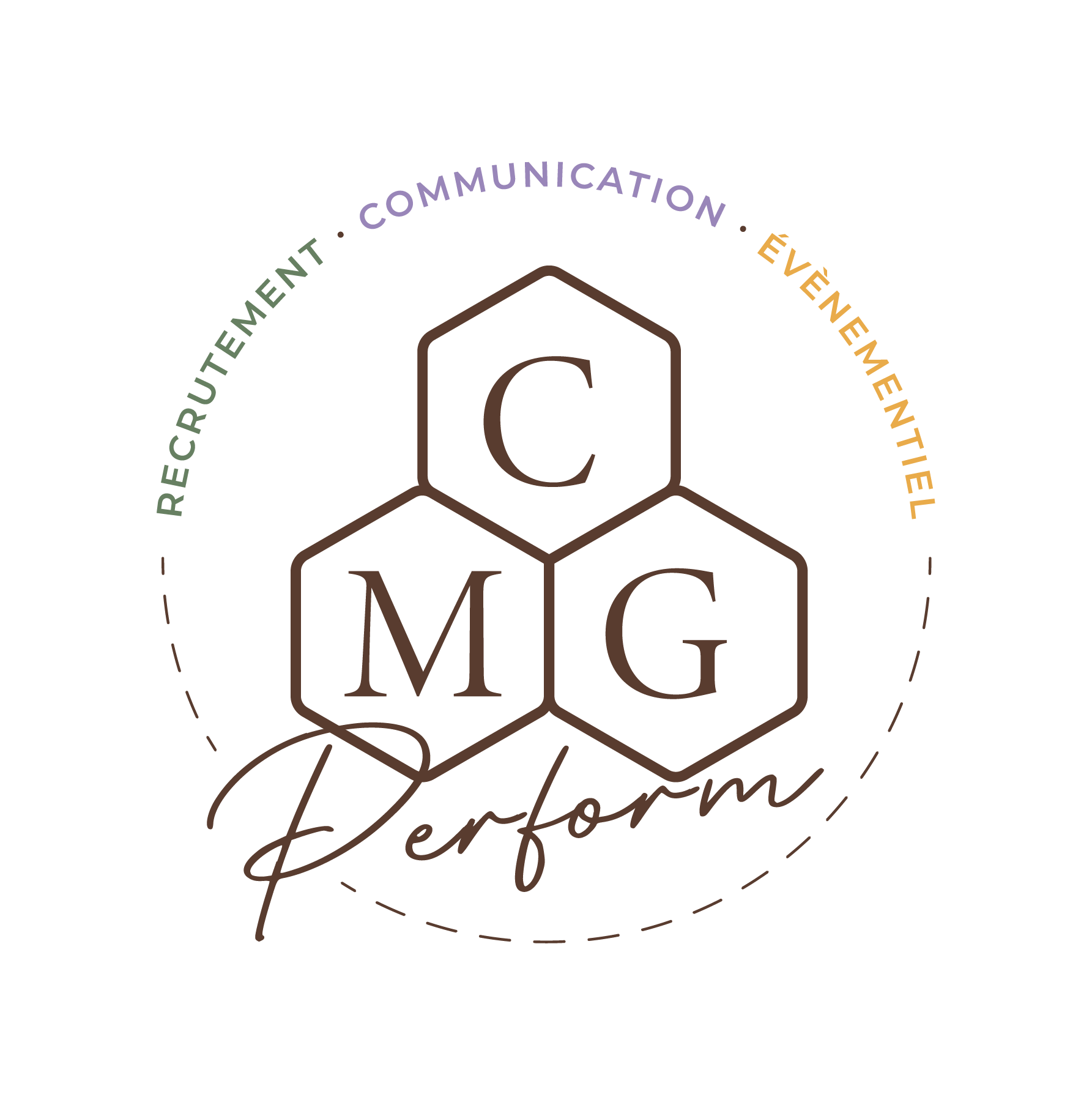 Création graphique du logo de l'entreprise de paysage Graine d'Or. Un graphisme fin et élégant à l'image de son entreprise